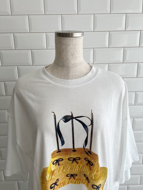 ribbon cake tee | SL2241601 | ホワイト