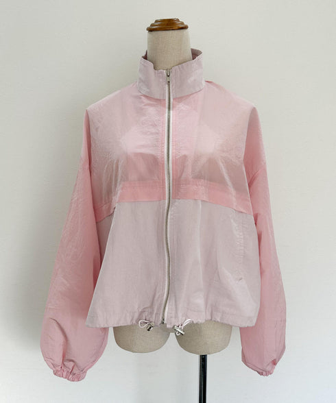 volume nylon jacket | SL2231657 | ホワイト