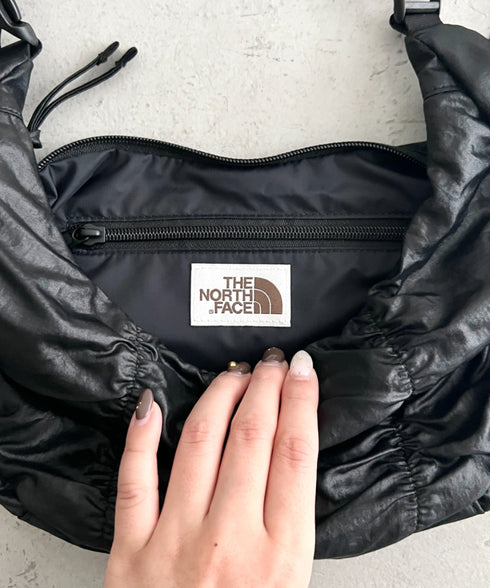 THE NORTH FACE(ザ・ノースフェイス)/ミニ 軽量 シャーリング ホーボーバッグ ショルダーバッグ/BONNEY SR 2WAY TOTE MINI | IM1261050 | ブラック