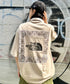 THE NORTH FACE(ザ・ノースフェイス)/ビッグロゴ プリント バンダナ 半袖 Tシャツ/M'S BANDANA S/S R/TEE | IM2251068 | ベージュ