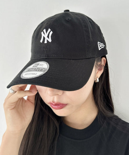 【NEW ERA】ニューエラ キャップ 9TWENTY MLB NY YANKEES  MINI LOGO CAP ニューヨークヤンキース 帽子 | 5192005 | ブラック