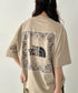 THE NORTH FACE(ザ・ノースフェイス)/ビッグロゴ プリント バンダナ 半袖 Tシャツ/M'S BANDANA S/S R/TEE | IM2251068 | ベージュ