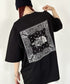 THE NORTH FACE(ザ・ノースフェイス)/ビッグロゴ プリント バンダナ 半袖 Tシャツ/M'S BANDANA S/S R/TEE | IM2251068 | ブラック
