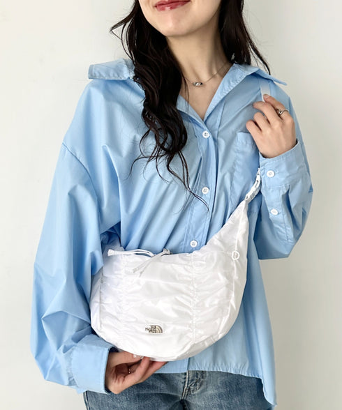 THE NORTH FACE(ザ・ノースフェイス)/ミニ 軽量 シャーリング ホーボーバッグ ショルダーバッグ/BONNEY SR 2WAY TOTE MINI | IM1261050 | ホワイト