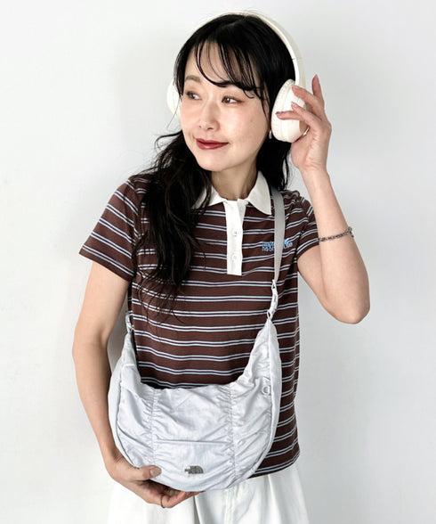 THE NORTH FACE(ザ・ノースフェイス)/ミニ 軽量 シャーリング ホーボーバッグ ショルダーバッグ/BONNEY SR 2WAY TOTE MINI | IM1261050 | ライトグレー