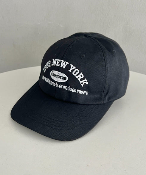 NEWYORKフロント刺繍ロゴキャップ | WR6233002 | ネイビー