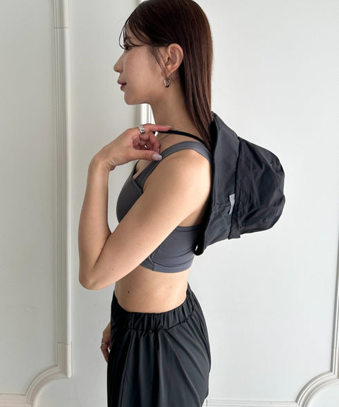 水着5点セットタンキニ上下レギンス長袖トップスショートパンツ 大人水着 UVカット セパレートトレーニングウェア 水陸両用 | MD2262053 | チャコールグレー