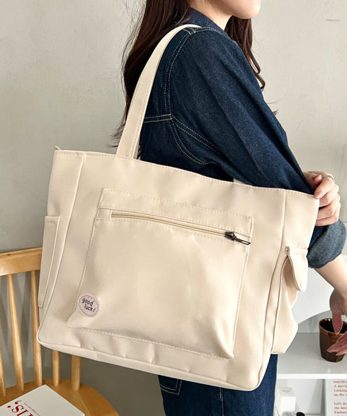 シンプルキャンバストートバッグ | WR1265051 | アイボリー