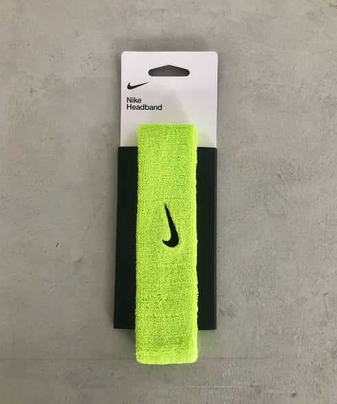 NIKE(ナイキ)/スウッシュ 刺繍 無地 ヘアバンド ヘッドバンド | IL4212003 | グリーン
