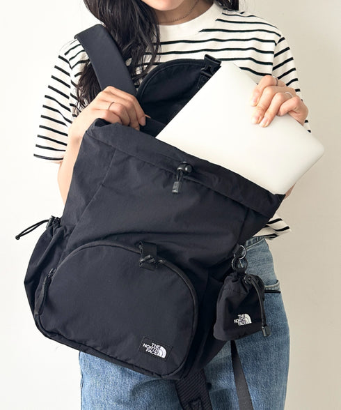 【】THE NORTH FACE(ザ・ノースフェイス)/巾着型 軽量 リュック バックパック/W'S BREEZE BACKPACK S | IM1262073 | ピンク