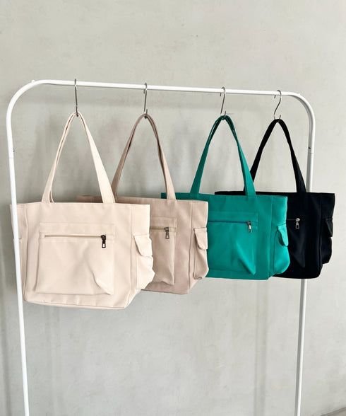 シンプルキャンバストートバッグ | WR1265051 | ブラック