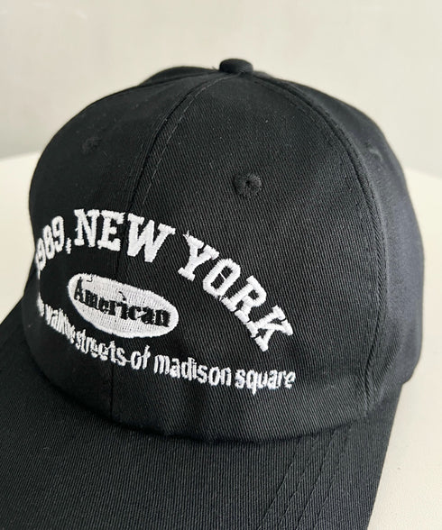 NEWYORKフロント刺繍ロゴキャップ | WR6233002 | ホワイト