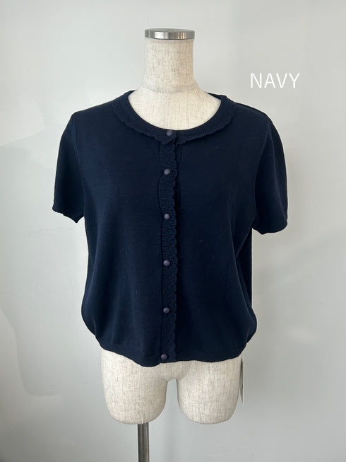 フリルヘムカーディガン | SL2252604 | ネイビー