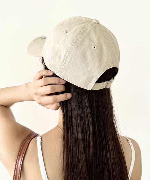 【NEW ERA】ニューエラ キャップ 9TWENTY MLB NY YANKEES  MINI LOGO CAP ニューヨークヤンキース 帽子 | 5192005 | サンドベージュ
